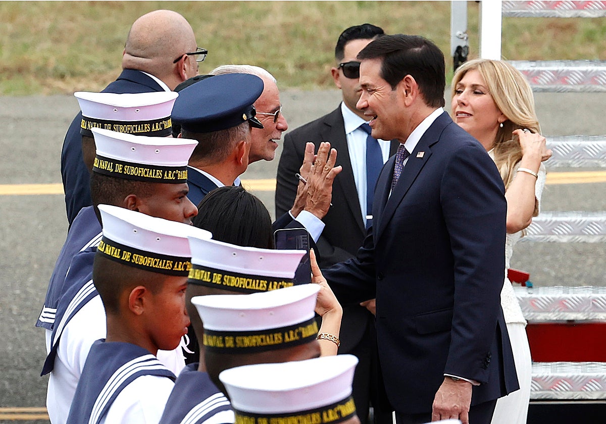 Marco Rubio visita una Colombia que abraza la mano dura de Trump