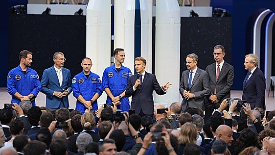 La convención aeroespacial europea de París sufre el boicot de Estados Unidos
