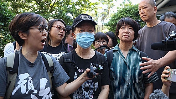Hong Kong impone hasta siete años de cárcel a los organizadores de la vigilia por la matanza de Tiananmen