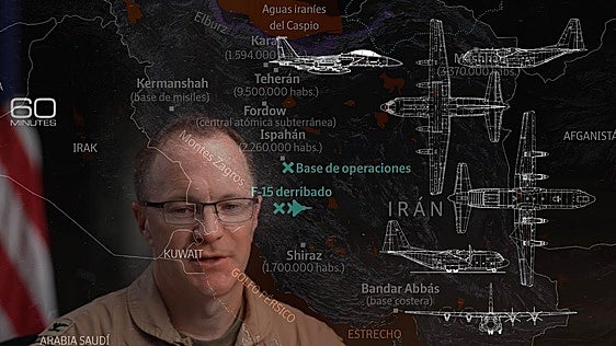 Con la espalda rota y oculto en una grieta: así fue el agónico rescate del piloto americano derribado en Irán