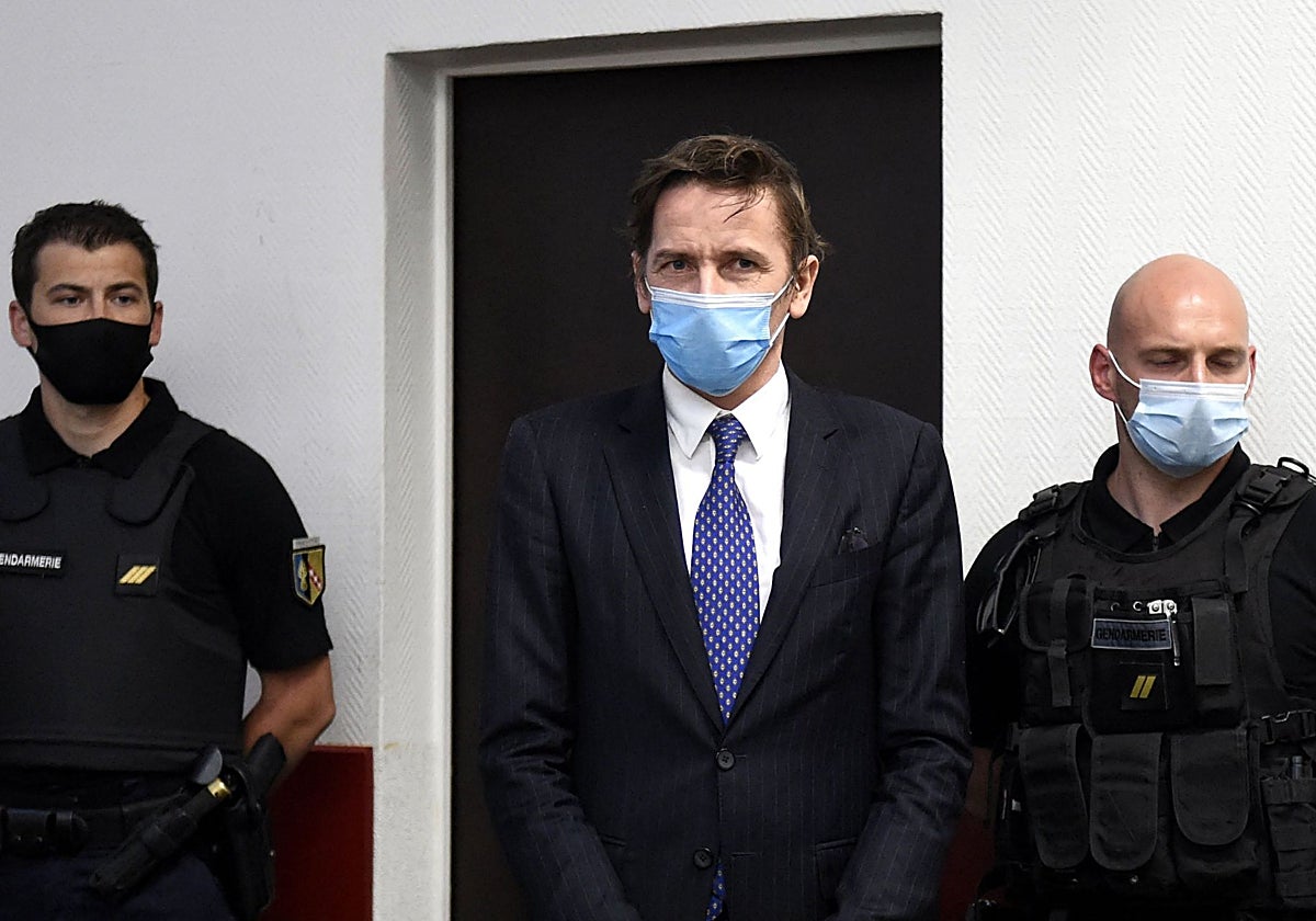 Remy Daillet, en el centro.