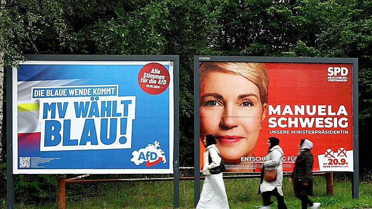 Merz se juega su futuro este domingo en las elecciones locales de Berlín y Pomerania