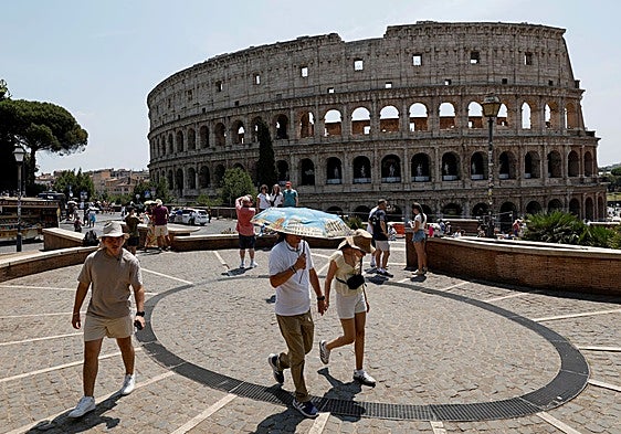 El Coliseo romano.