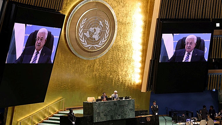 Abás denuncia ante la ONU el «plan colonial maligno de limpieza étnica» aplicado por Israel en Gaza y Cisjordania