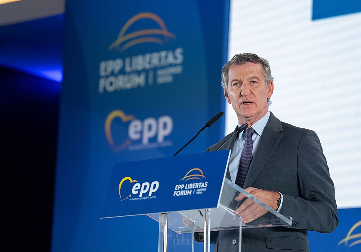 Feijóo interviene el miércoles en el Foro EPP Libertas.