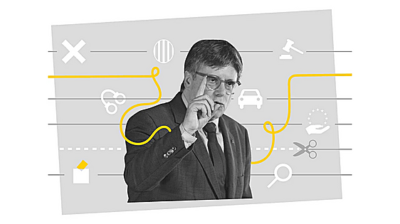 La década en la montaña rusa de Puigdemont