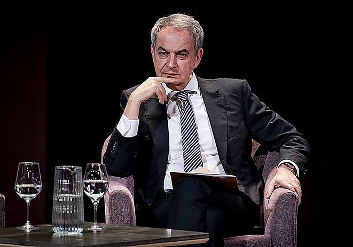 José Luis Rodríguez Zapatero, en un acto