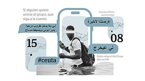 «Ese día todo cobrará sentido»: así es la campaña que ha puesto en máxima alerta a Ceuta por el temor a un nuevo asalto