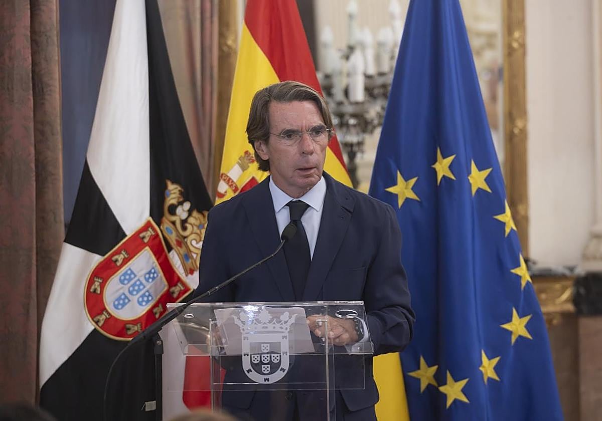 Aznar reclama «firmeza» al Gobierno ante la crisis de Ceuta: «La soberanía nacional no tiene vacaciones»