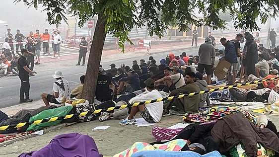 Iustitia Europa pide a la juez proteger a los agentes que apuntan a la policía marroquí de guiar los migrantes hacia Ceuta