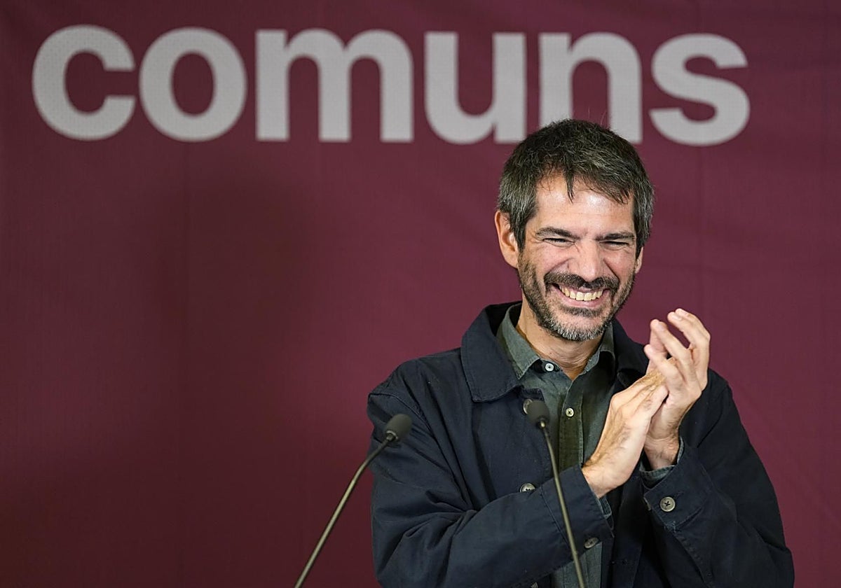 El ministro de Cultura, Ernest Urtasun, será el número 2 de Frente Amplio en Barcelona