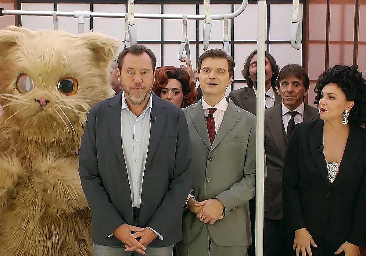 El ministro de Transportes, durante su participación en el vídeo promocional del programa de Marc Giró