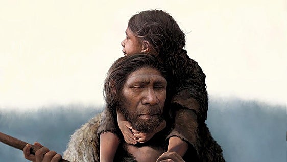 Un estudio pone en duda que los neandertales se extinguieran por su endogamia