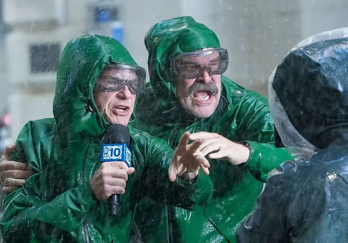 Un fotograma de 'DTF St. Louis', la única miniserie aupada en las nominaciones de los emmys.