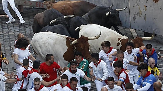 Así hemos narrado el octavo encierro de San Fermín 2026