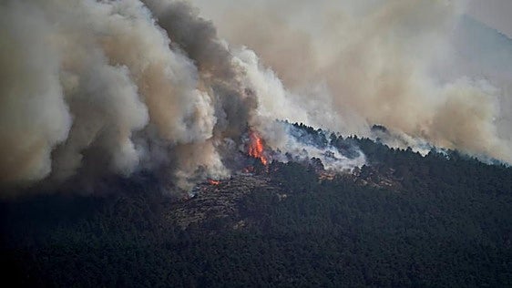 El incendio de Guadalajara se estabiliza una semana después de iniciarse