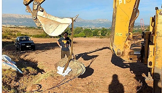 Hallan una huella de 125 millones de años de un dinosaurio gigante en Burgos