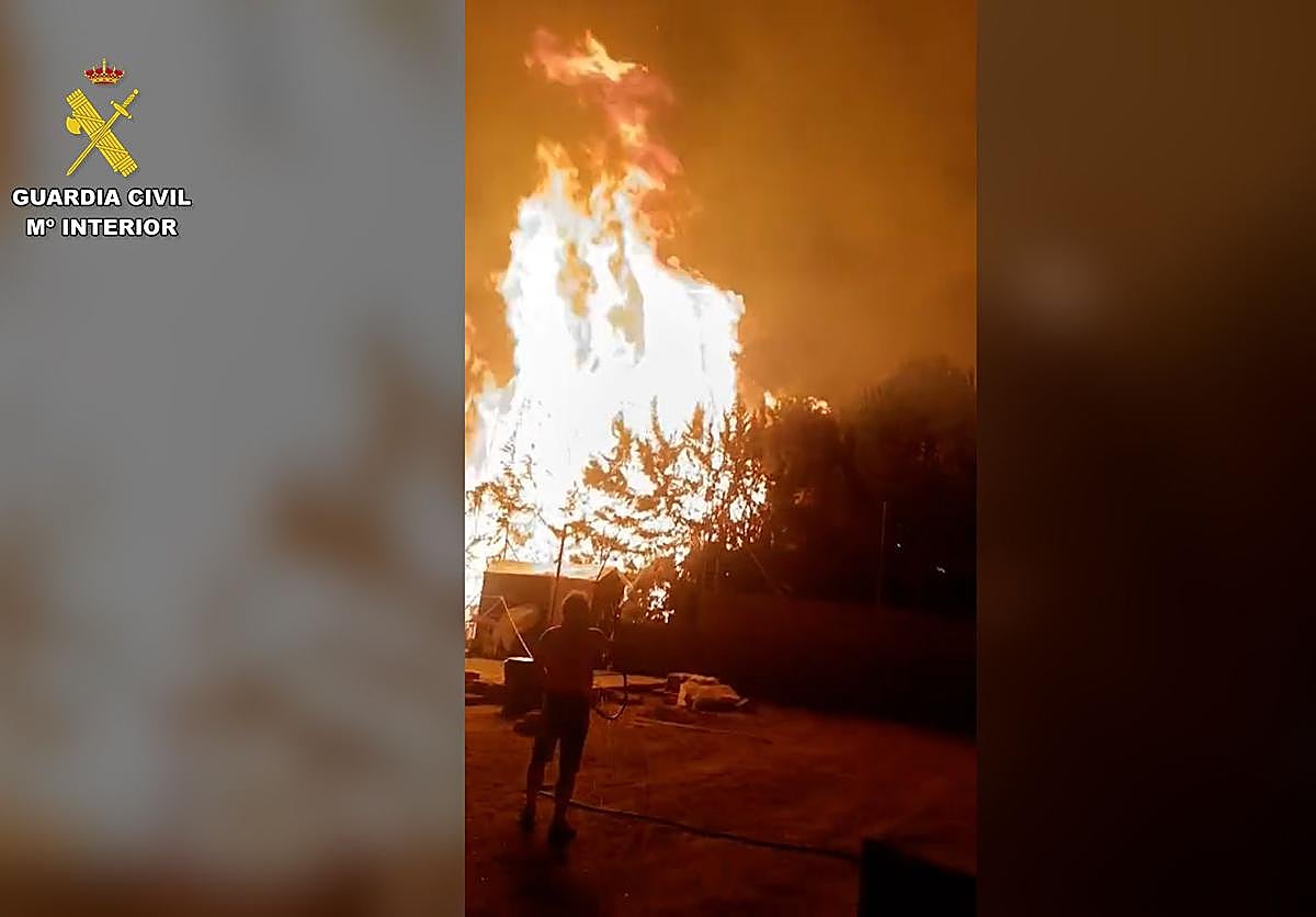 Detenido en Toledo por quemar las casas de dos hombres que entraron a robar en su domicilio