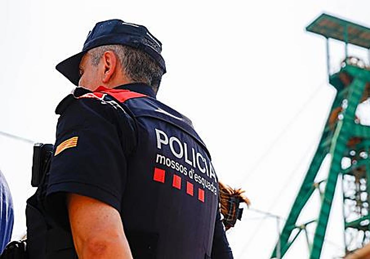 Un agente de los Mossos d'Esquadra.