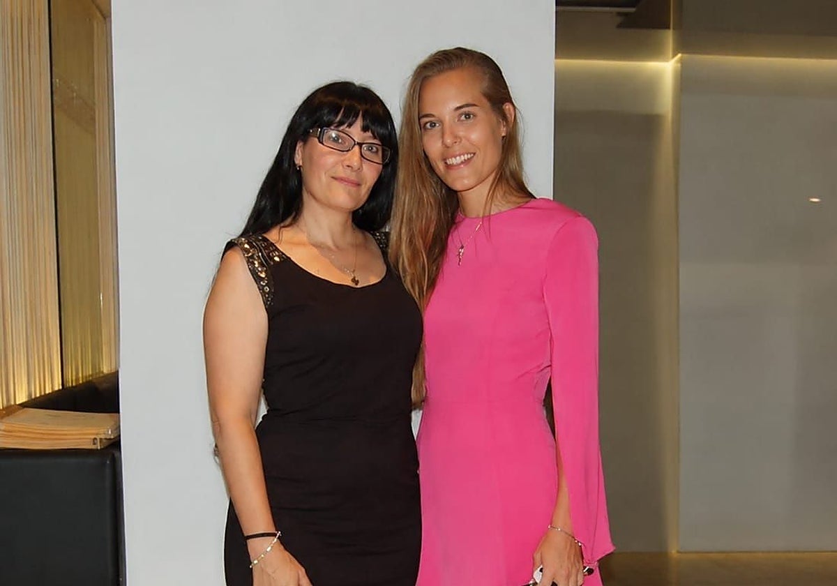 Valle, a la izquierda, y Virginia, las dos hermanas afectadas por danas.