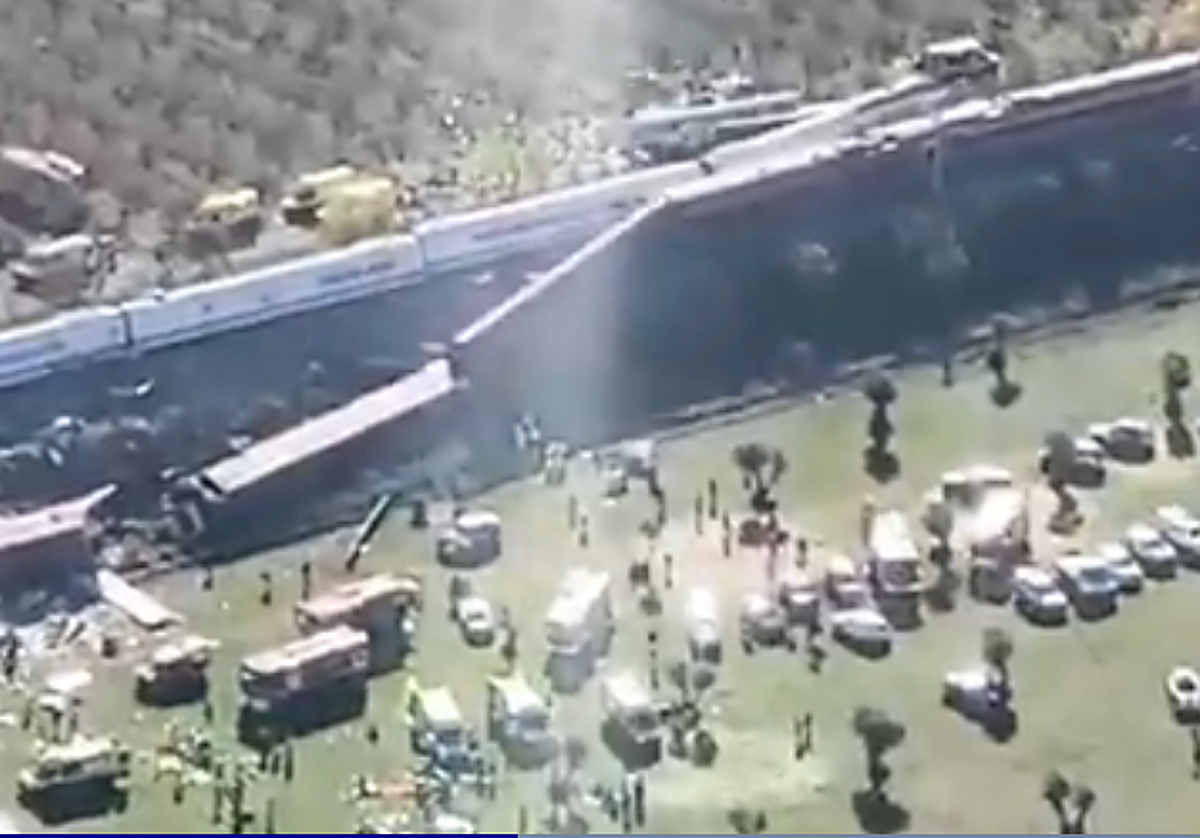 Choque entre dos trenes en Toledo