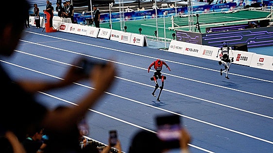 Los robots ganan a Bolt: «Es un hito, pronto tendremos humanoides con nosotros»
