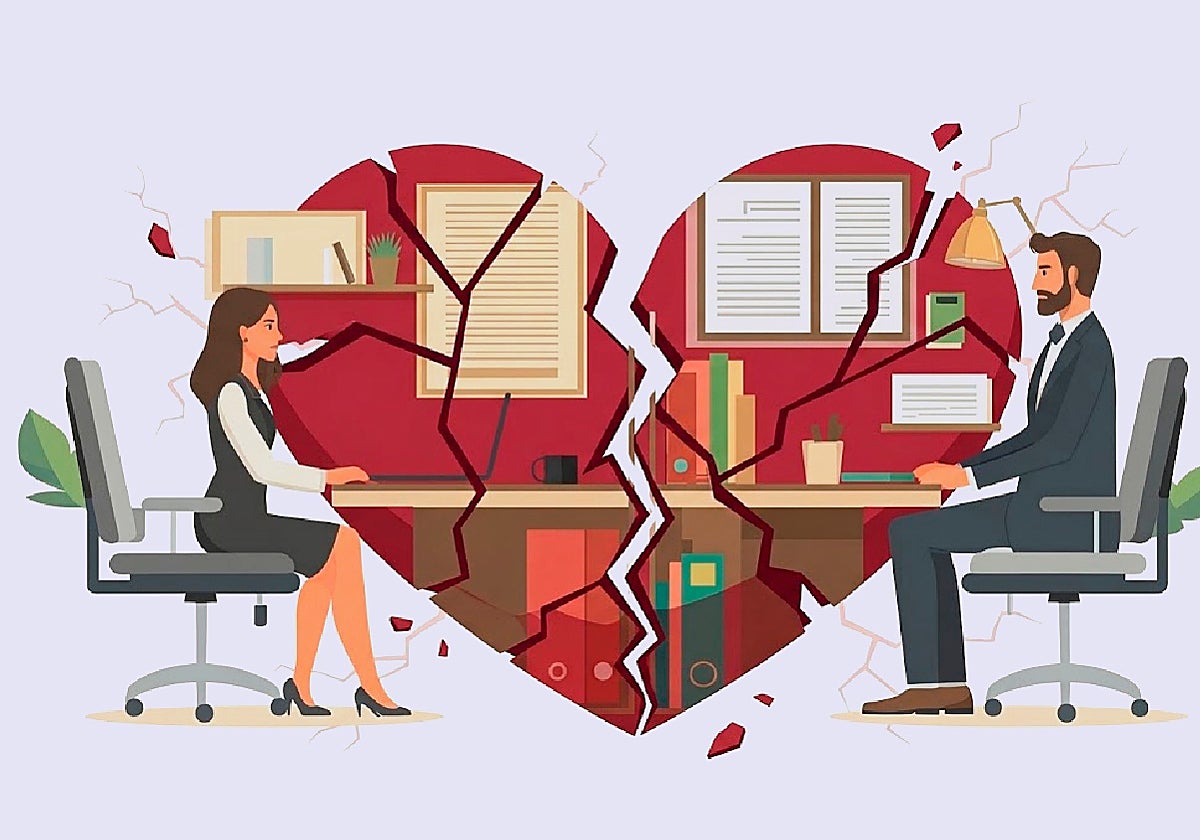 El difícil arte de separarse... y seguir trabajando con tu ex