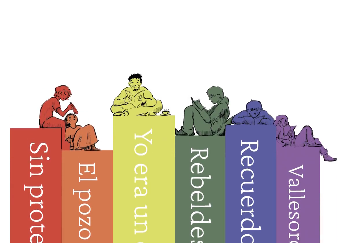 Clubes de lectura 'queer': creando comunidad entre páginas arcoíris