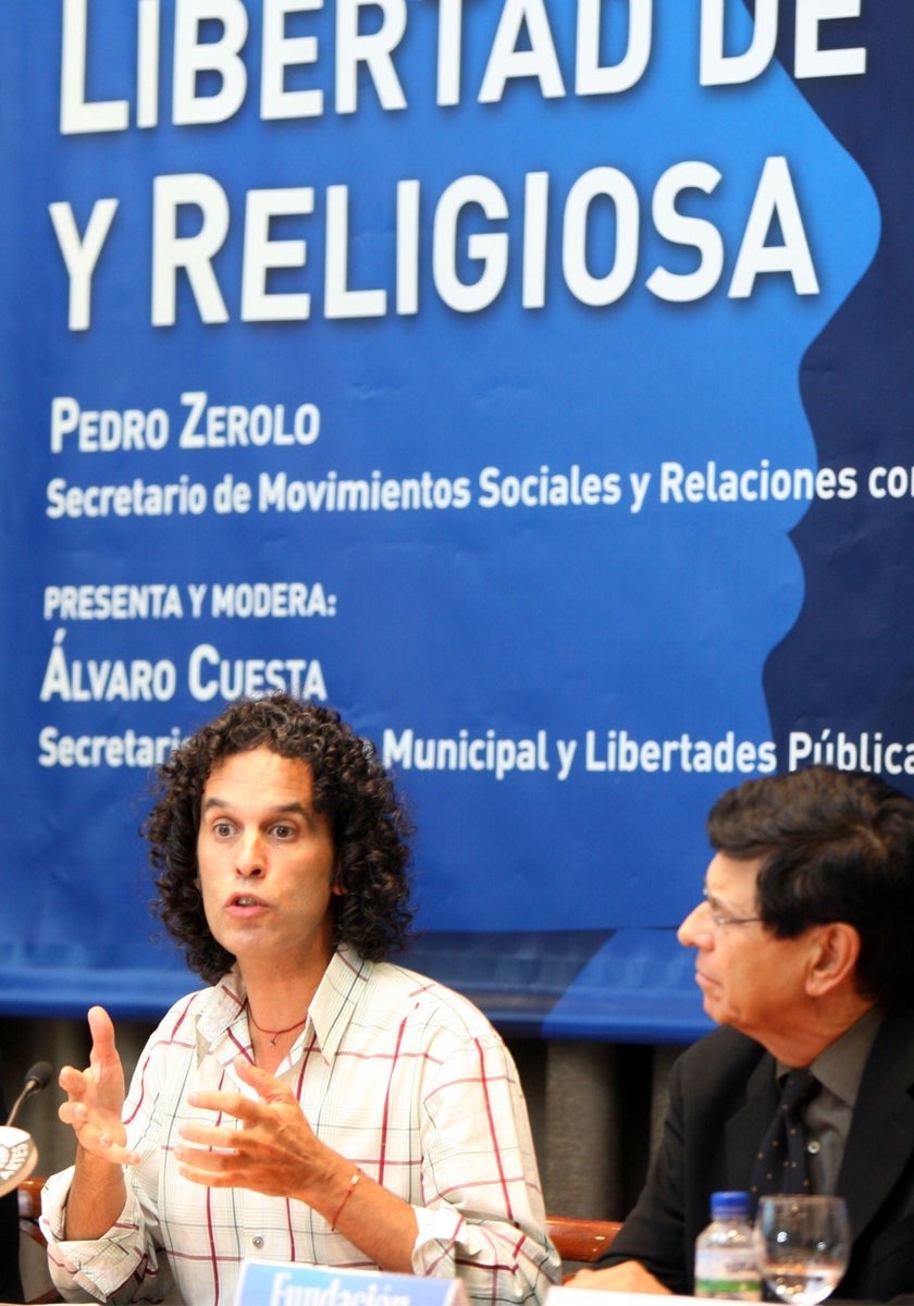 Foro de laicidad, en 2006. Inma Mesa