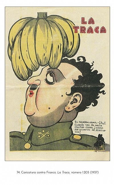 La Traca, humor gráfico que insinuó que Franco era gay.