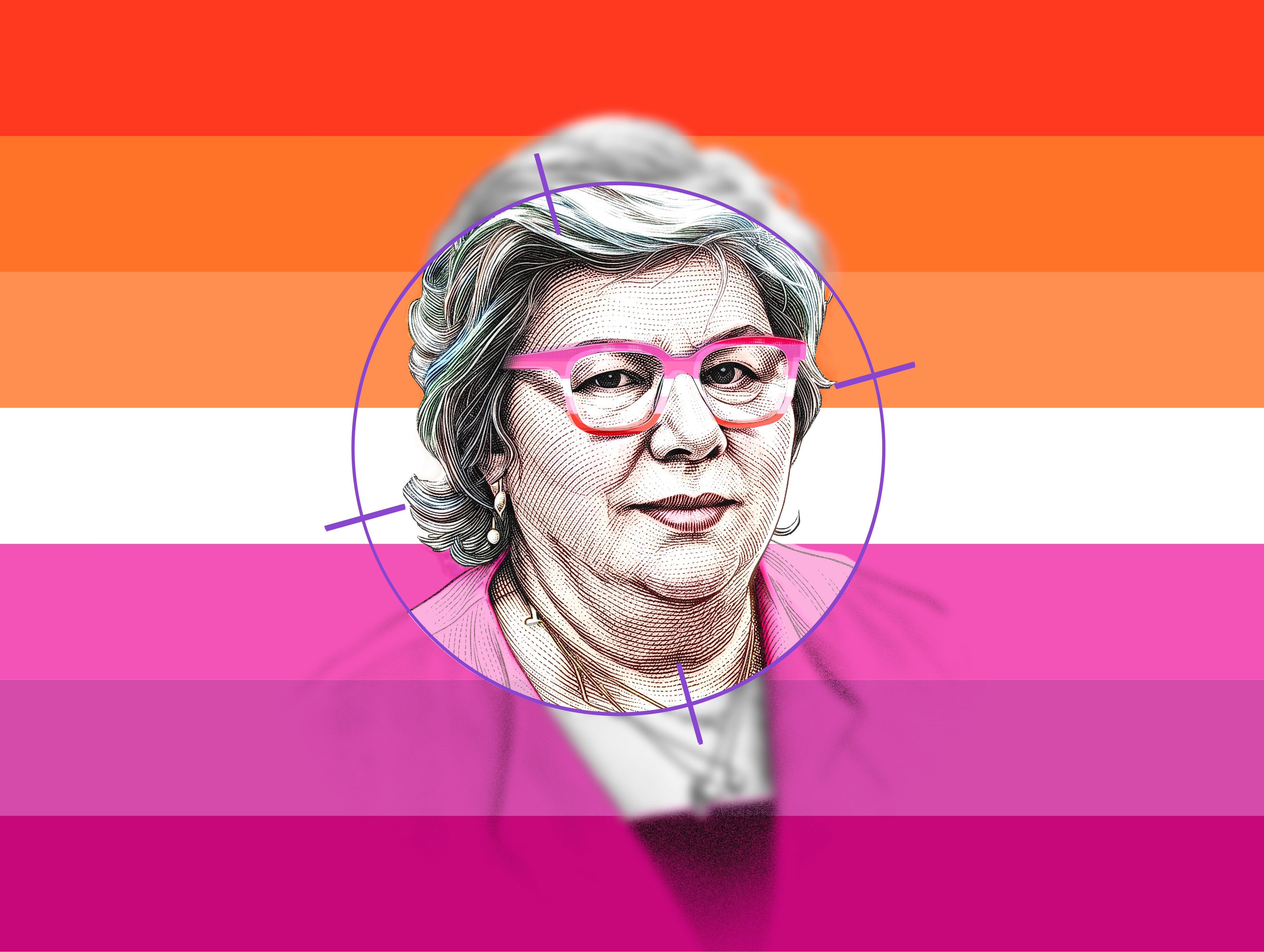 Dolores Vázquez como víctima del armario