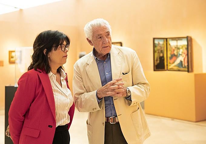 Evelio Acevedo e Inês Lima.