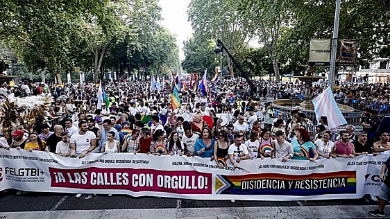 «Nuestros derechos no se negocian»: el Orgullo toma las calles de Madrid