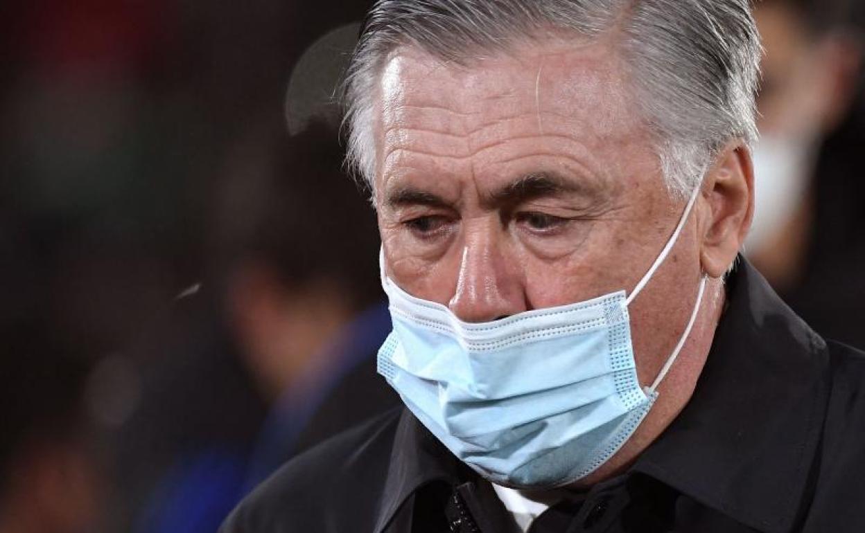 Carlo Ancelotti, entrenador del Real Madrid. 