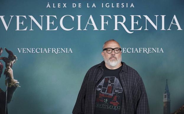 Álex de la Iglesia, durante la promoción de la película.