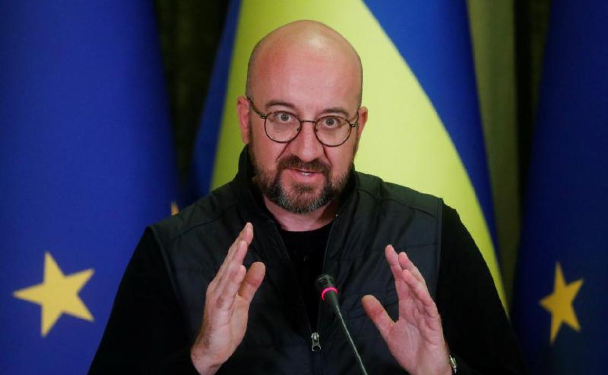El presidente del Consejo Europeo, Charles Michel.