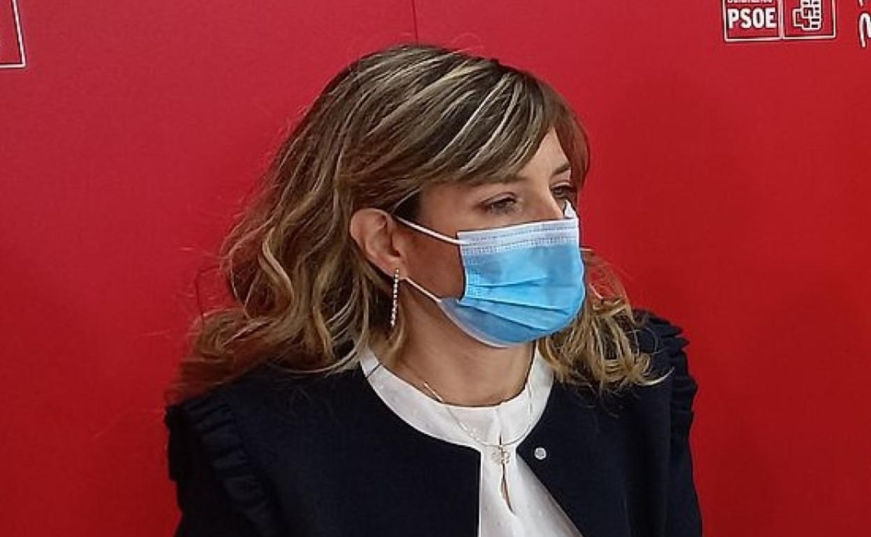 Cristina López, secretaria de Educación en la Ejecutiva Provincial. 