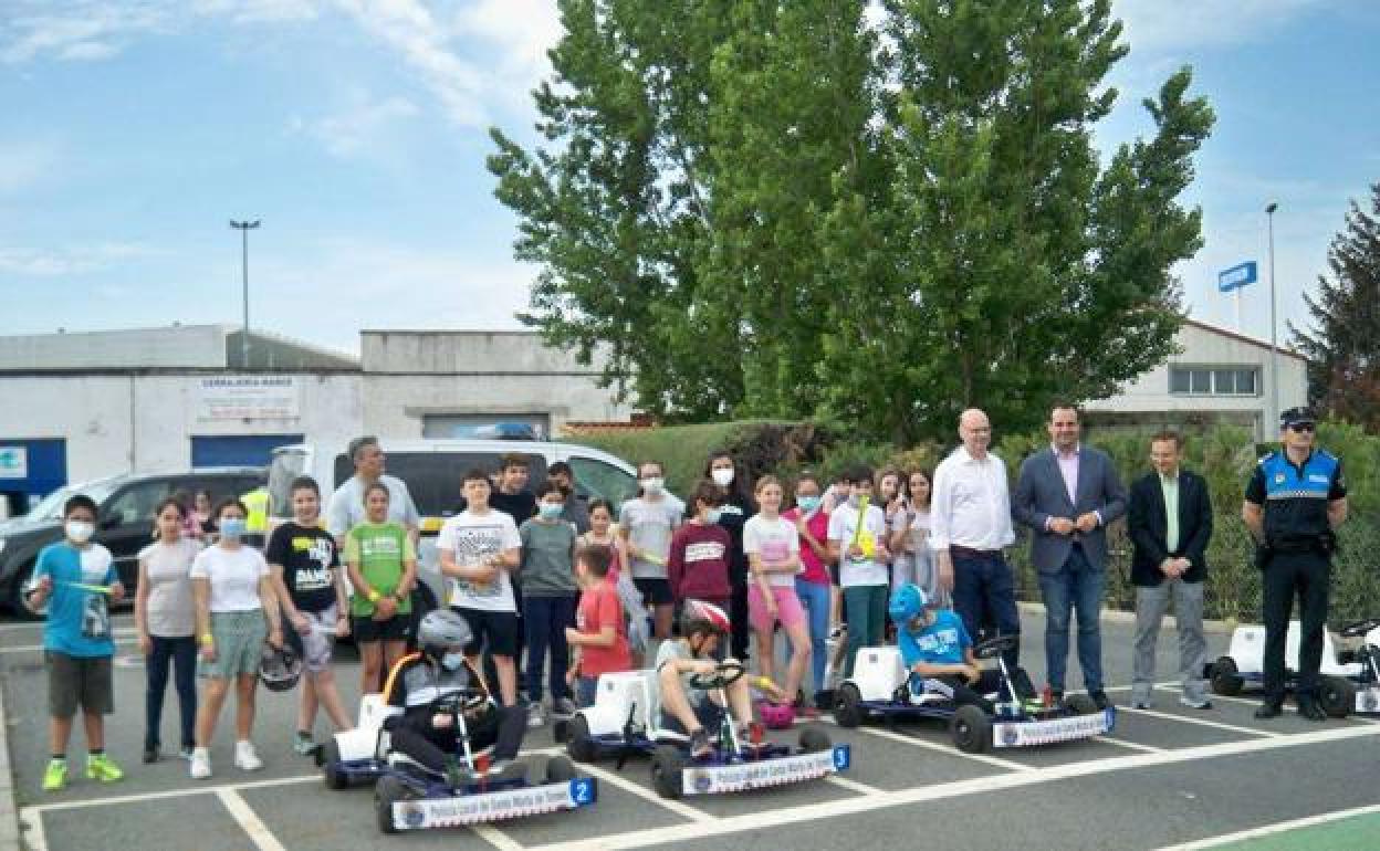 El Parque Infantil de Tráfico de Santa Marta acoge los cursos prácticos de educación vial con los nuevos karts