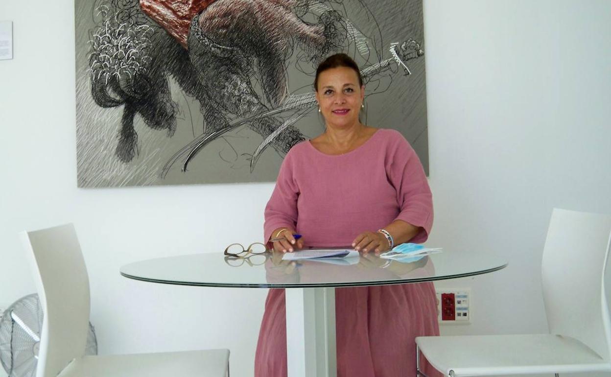 Mari Cruz Gacho, concejala de Bienestar Social. 