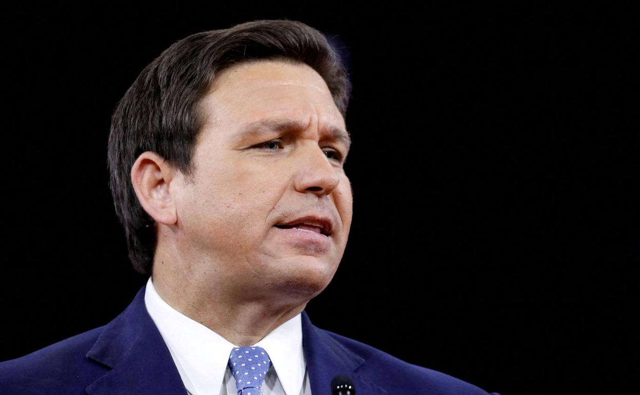 Ron DeSantis, gobernador de Florida.