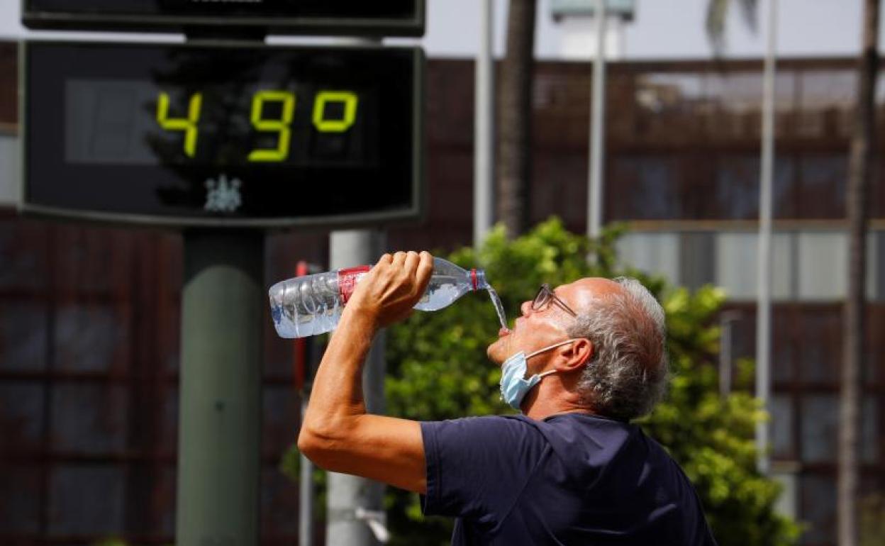 Temperaturas cercanas a los 50ºC en España.