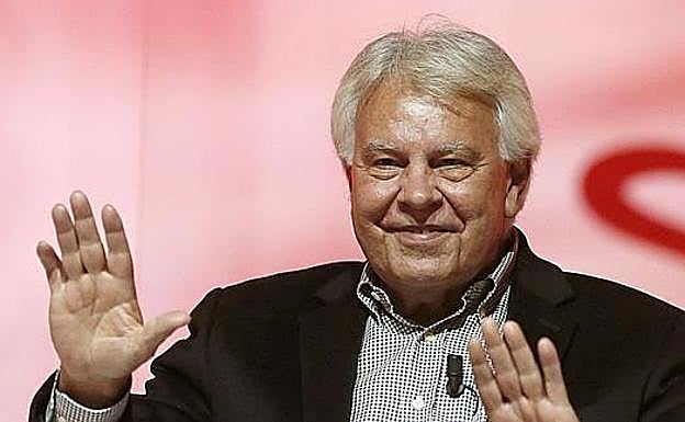 El expresidente del Gobierno Felipe González. 