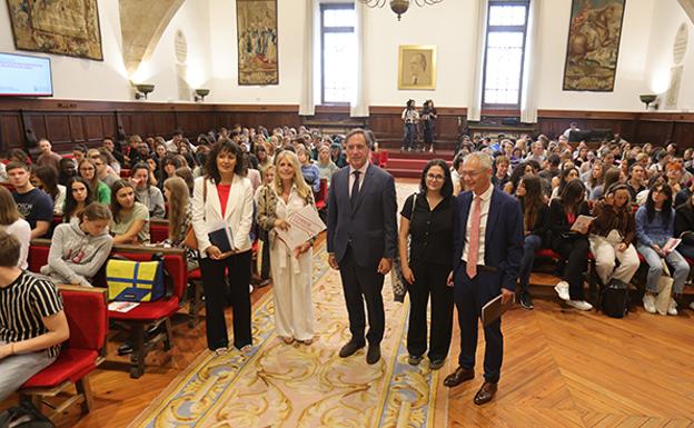Acto Bienvenida a estudiantes Erasmus y de Becas de Intercambio. 