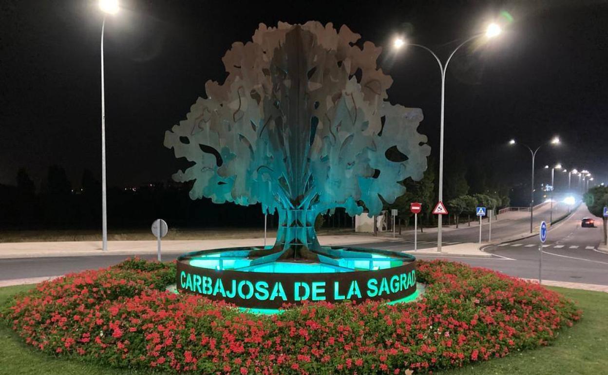 Carbajosa, de verde por el mes de la artritis. 