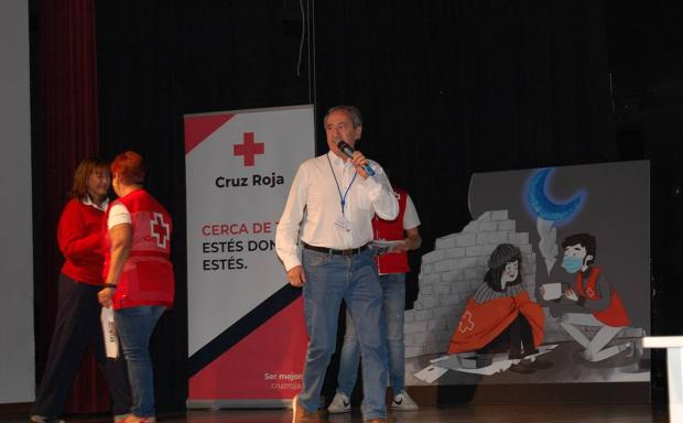 El presidente provincial de Cruz Roja, Jesús Juanes. 