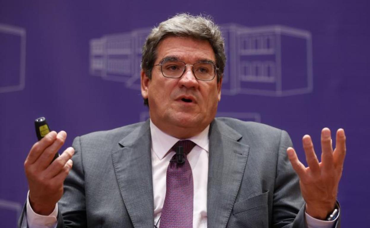 El ministro de Inclusión, Seguridad Social y Migraciones, José Luis Escrivá. 