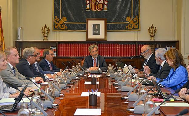 Los vocales desecharán el plan de Lesmes y votarán un presidente interino del CGPJ