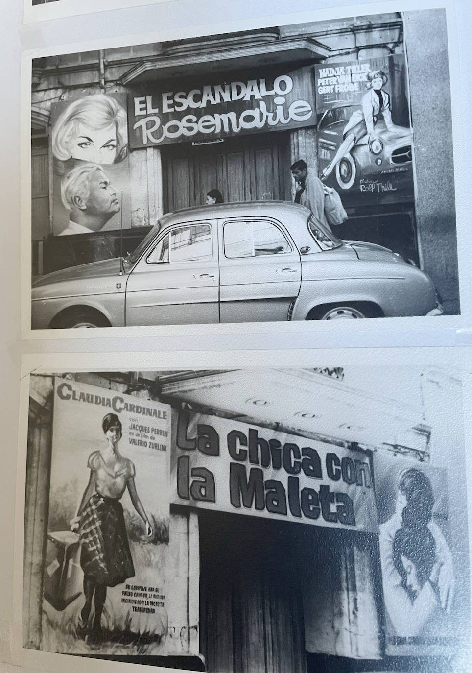 Antonio Hernández, operador de cinematógrafo, en el Liceo de Salamanca. 