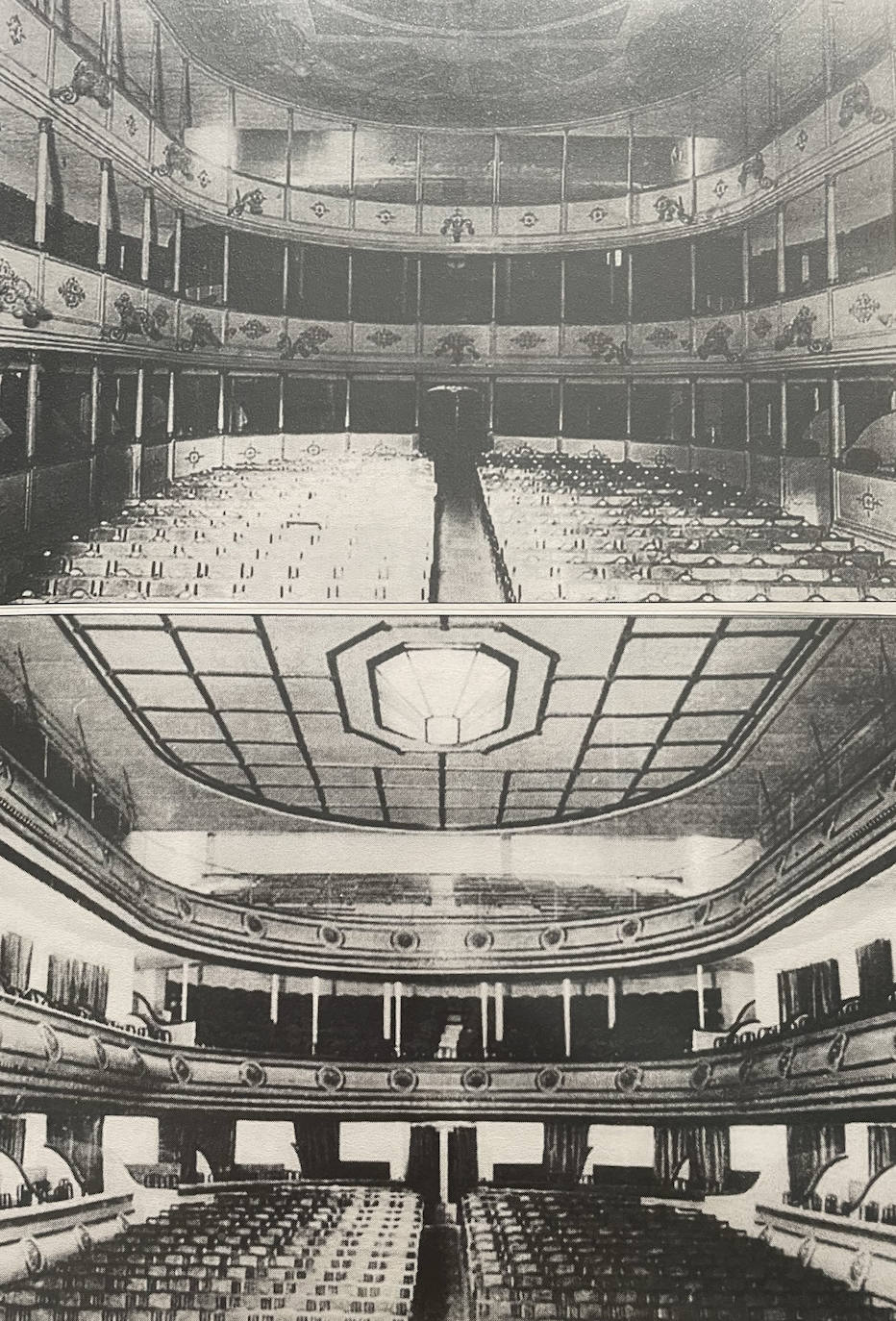 Antonio Hernández, operador de cinematógrafo, en el Liceo de Salamanca. 