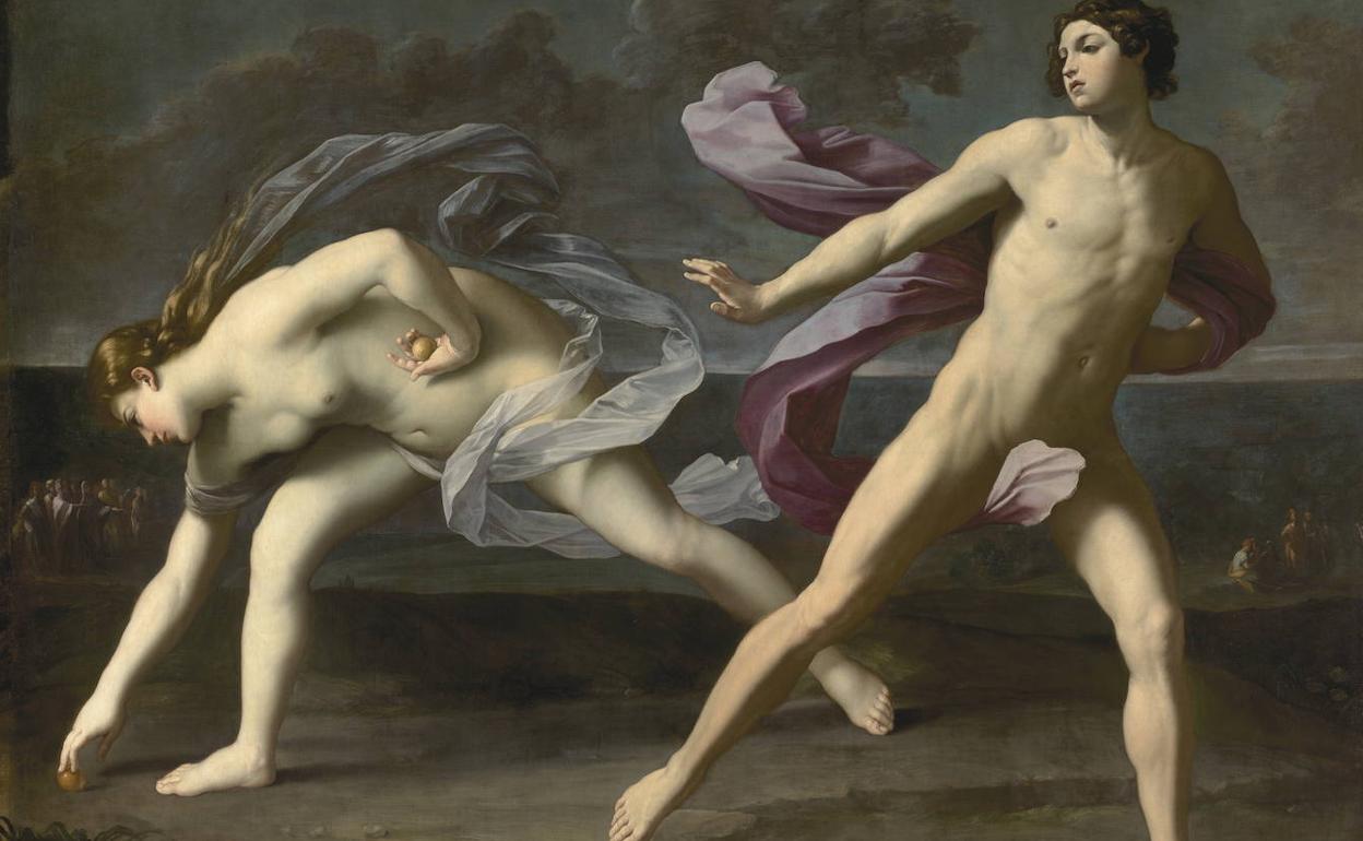'Hipómenes y Atalanta', de Guido Reni, rras su restauración. 